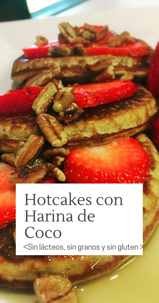 Hotcakes con Harina de Coco