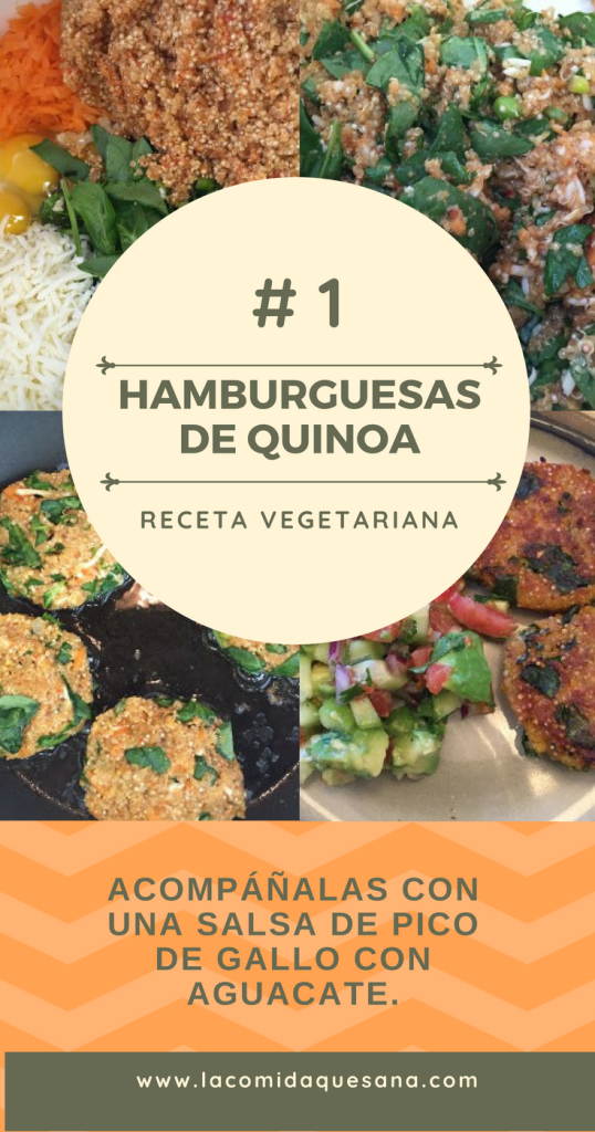 hamburguesas de quinoa